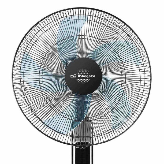 Orbegozo SF 0346 Ventilador de Pie 80W, 5 Aspas 45cm, 3 Velocidades, Temporizador 7.5h, 3 Modos, Mando a Distancia 3