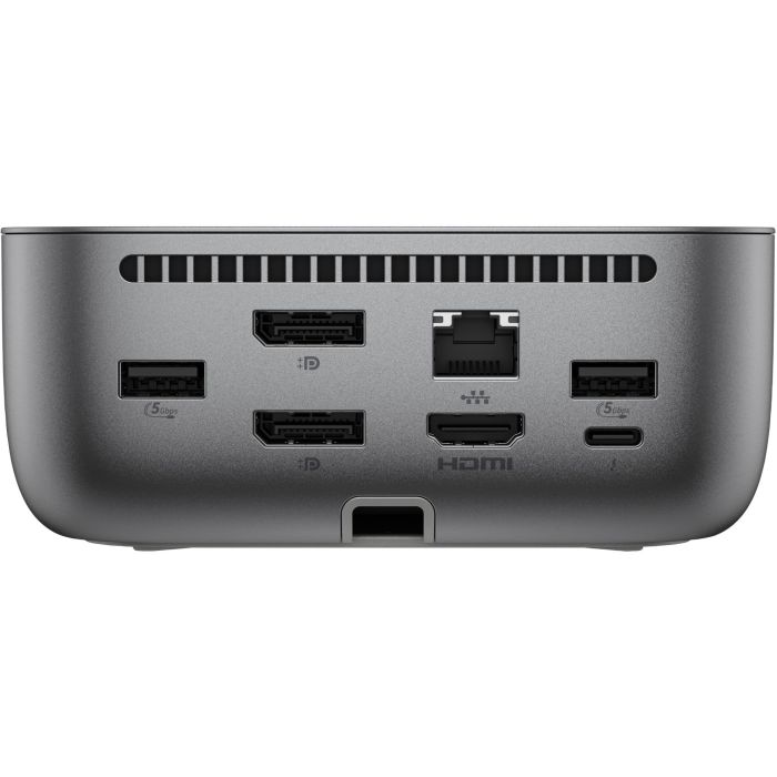 HP Thunderbolt Dock G6 120 Watt Estación de Acoplamiento Thunderbolt 4 con Suministro de Potencia de 100W para Pantallas 5K Ultra HD 5