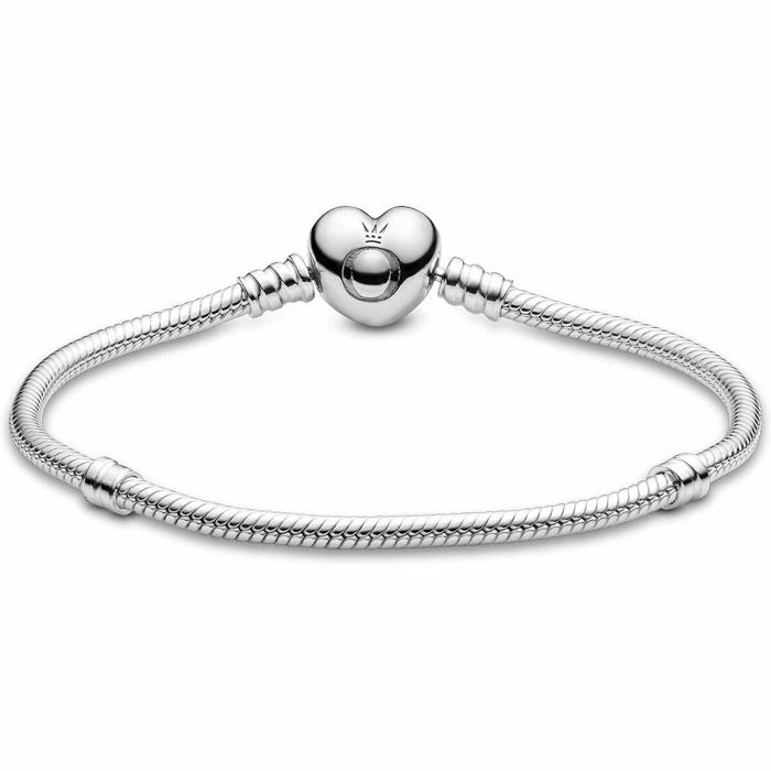 Pulsera Mujer Pandora Gris 16 cm 1 Pulsera Mujer Pandora Gris 16 cm 1