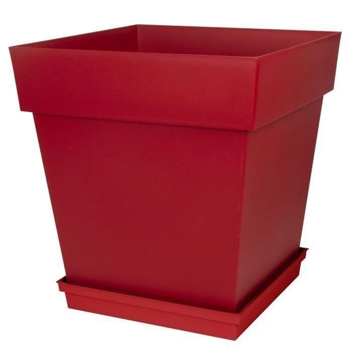 Platillo cuadrado Toscana EDA - 40 cm - Rojo 1 Platillo cuadrado Toscana EDA - 40 cm - Rojo 1
