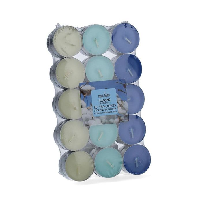 Magic Lights Pack 30 velas con aroma a algodón 3,7 cm