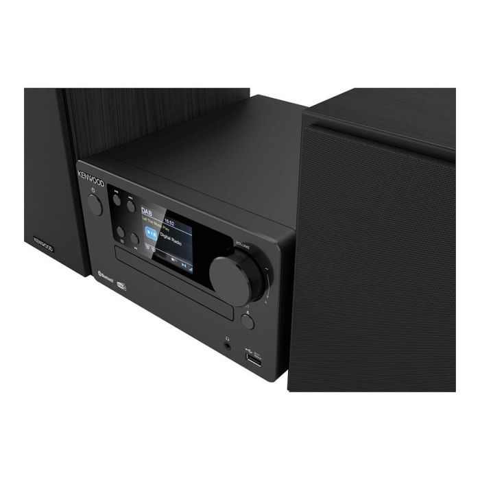 Kenwood M-725DAB Microcadena Bluetooth DAB+ con CD, Radio FM, USB, Negro