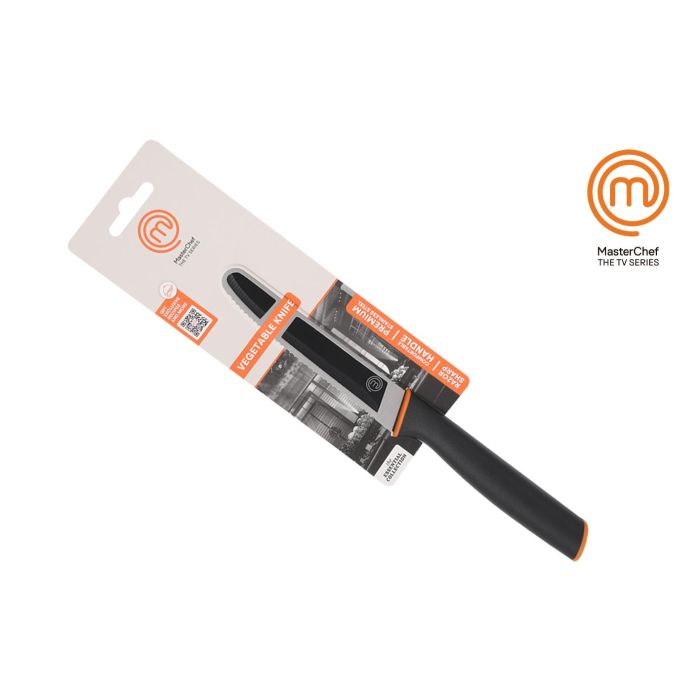 Masterchef Cuchillo de Verduras de Acero Inoxidable, Hoja de 11.5 cm (12 Unidades)