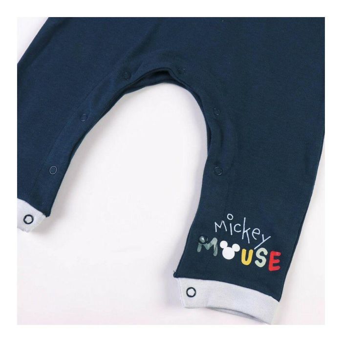 Pelele de Manga Larga para Bebé Mickey Mouse Azul 6