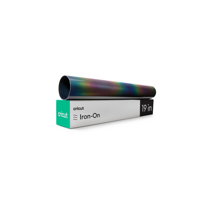 Cricut 2010173 Rollo de vinilo de termotransferencia liso multicolor, 305mm x 482mm, compatible con Cricut Maker y Explore Machines Cricut 2010173 Rollo de vinilo de termotransferencia liso multicolor, 305mm x 482mm, compatible con Cricut Maker y Explore Machines