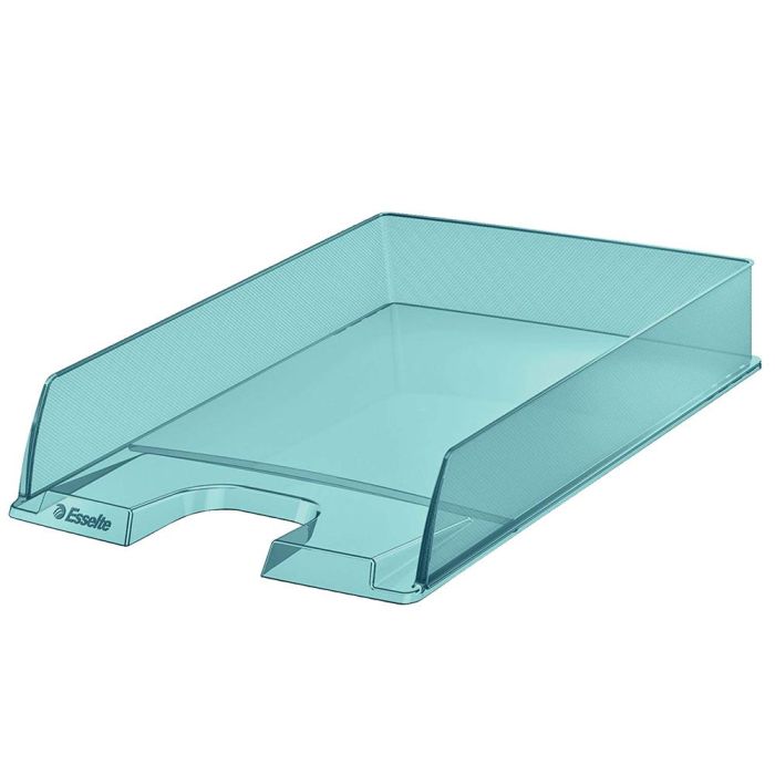 Bandeja Sobremesa Esselte Plastico Colour Ice Color Azul 254x61x350 mm 10 unidades 1