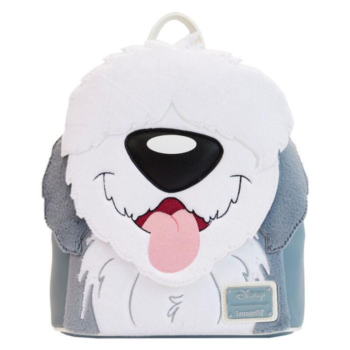 Loungefly Mochila Max La Sirenita Disney 26cm Piel Vegana. Con correas ajustables y detalles de apliques.