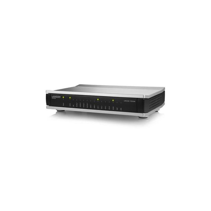LANCOM 1793VAW Router Wi-Fi 5 Doble Banda (2.4/5GHz) VDSL Gigabit Ethernet LAN Negro/Gris 1