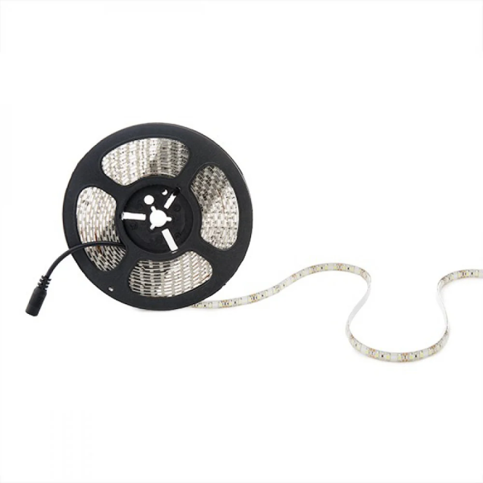 Tira de 600 LEDs SMD3528 Blanco Frío 6000K 48W 2400Lm CRI85 12VDC IP65 x5M 40.000H PL219006W 1