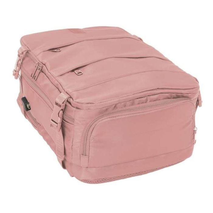 Safta Mochila Viaje Cabina Portatil 15,6" Rosa 29x44x19 cm 7
