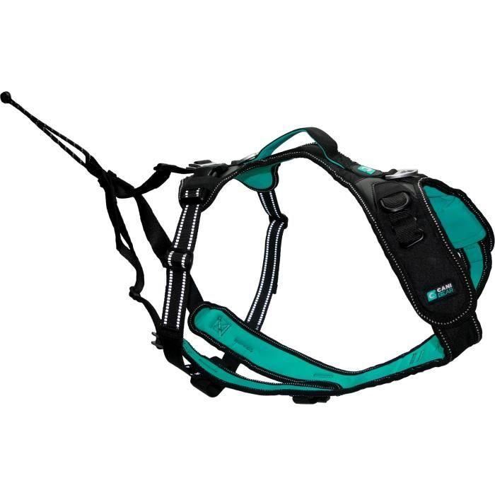 Arnés para perros - SYMBIOZ - XS - Negro / Azul 1 Arnés para perros - SYMBIOZ - XS - Negro / Azul 1