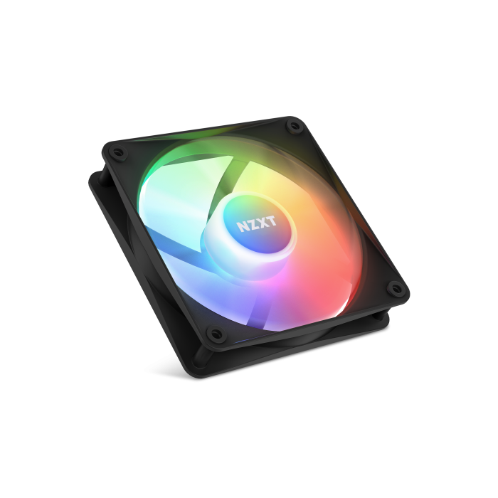 NZXT RF-C12SF-B1 Ventilador RGB PWM 12 cm Negro - Rodamiento Hidrodinámico, 500-1800 RPM, 33.88 dB NZXT RF-C12SF-B1 Ventilador RGB PWM 12 cm Negro - Rodamiento Hidrodinámico, 500-1800 RPM, 33.88 dB