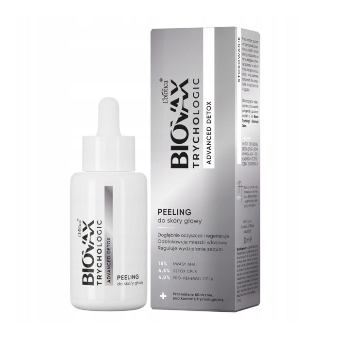 Biotica Biovax Trychologic Advance Detox Peeling para Mujer 50 ml