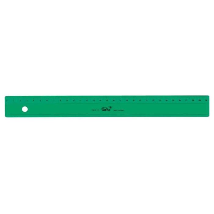 Regla verde de 30 cm Regla verde de 30 cm