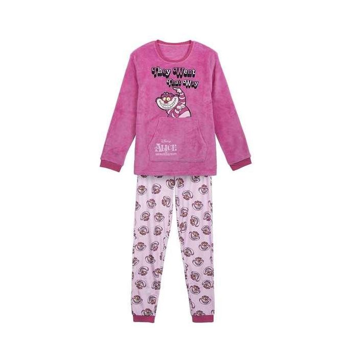 Cerdá Pijama Largo Coral Fleece Disney Alicia Adulto Fucsia Talla XS Cerdá Pijama Largo Coral Fleece Disney Alicia Adulto Fucsia Talla XS