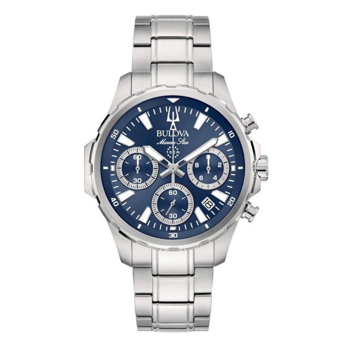 Reloj Hombre Bulova 96B466 Plateado Reloj Hombre Bulova 96B466 Plateado
