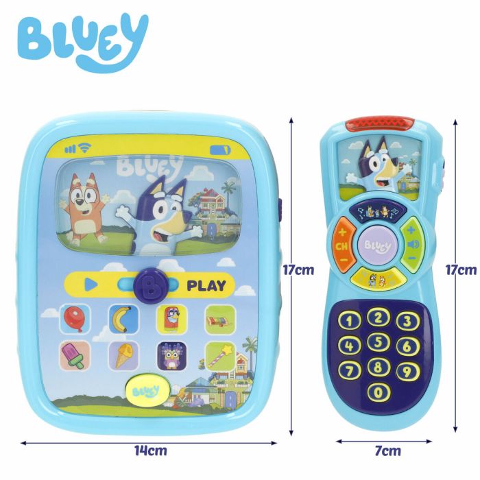 Teléfono de Aprendizaje Bluey (4 Unidades) 3 Teléfono de Aprendizaje Bluey (4 Unidades) 3