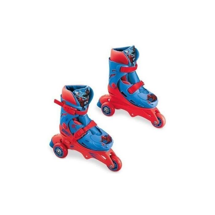 MONDO Patines en Línea 3 Ruedas '2 en 1' Spider-Man Progresivos PVC 64mm - Ideales para Aprender a Patinar 0 MONDO Patines en Línea 3 Ruedas '2 en 1' Spider-Man Progresivos PVC 64mm - Ideales para Aprender a Patinar 0