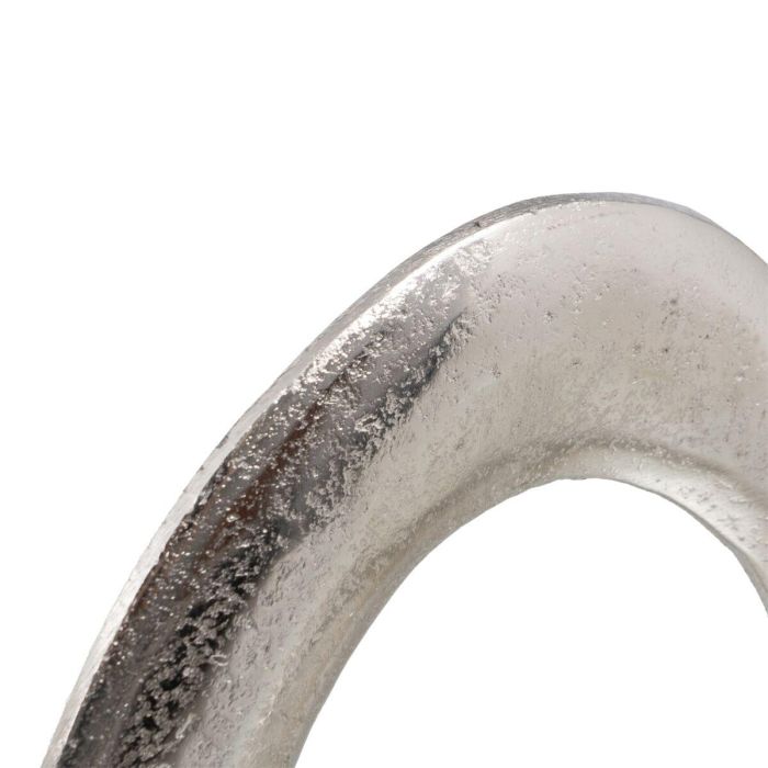 Figura Decorativa 18,5 x 8 x 34 cm Negro Plata 3 Figura Decorativa 18,5 x 8 x 34 cm Negro Plata 3