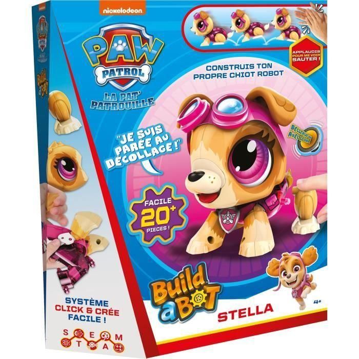 Construye un robot Paw Patrol - Robot Paw Patrol Stella - GOLIATH 3 Construye un robot Paw Patrol - Robot Paw Patrol Stella - GOLIATH 3