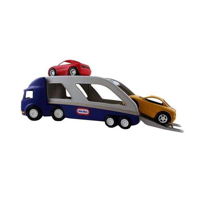 Little Tikes Portacoches Gigante para Niños +3 Años - Incluye 2 Coches Deportivos de Plástico Resistente con Rampa 3 Little Tikes Portacoches Gigante para Niños +3 Años - Incluye 2 Coches Deportivos de Plástico Resistente con Rampa 3