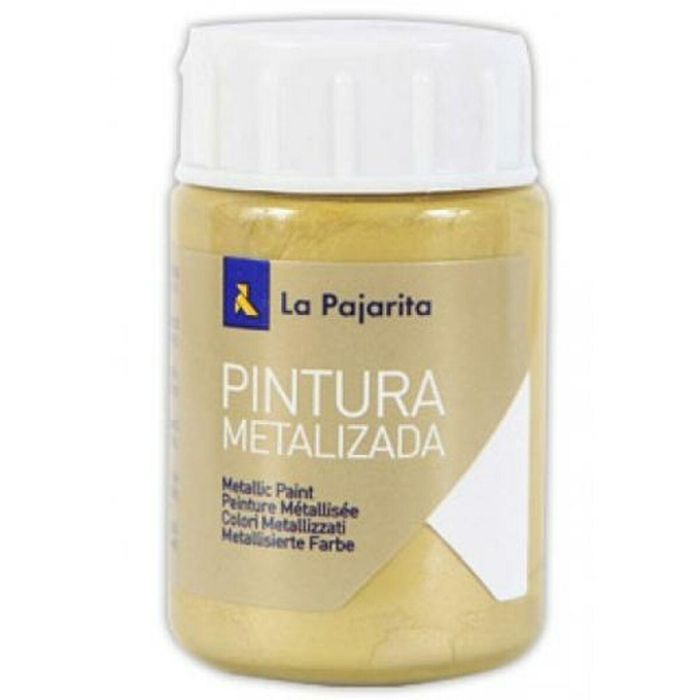 Pintura La Pajarita Dorado 35 ml (6 Unidades) 1 Pintura La Pajarita Dorado 35 ml (6 Unidades) 1