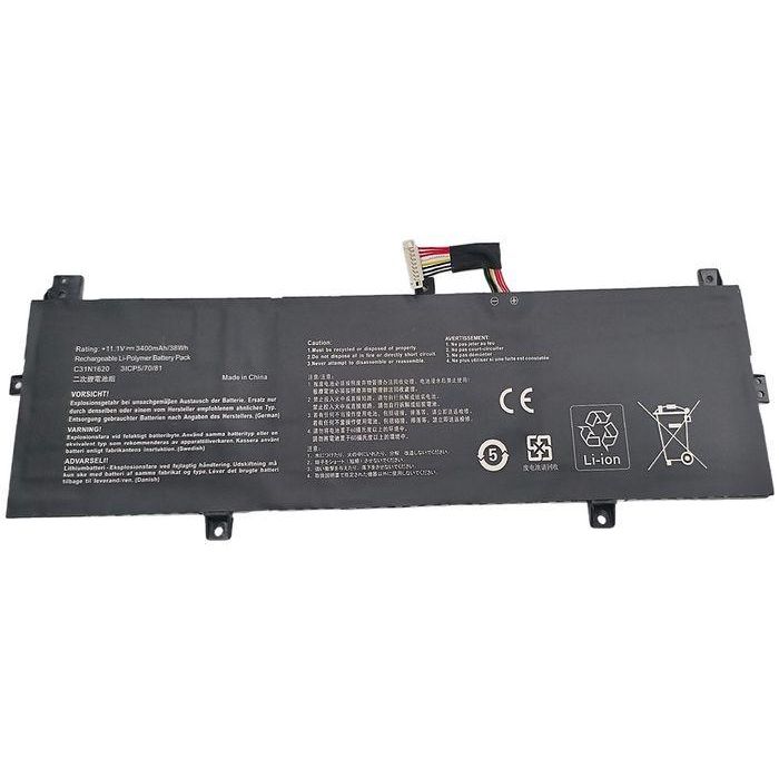 CoreParts TYPE B Batería para Portátil Asus 37.74Wh Li-Pol 11.1V 3400mAh Negro para PU404, P5440 series
