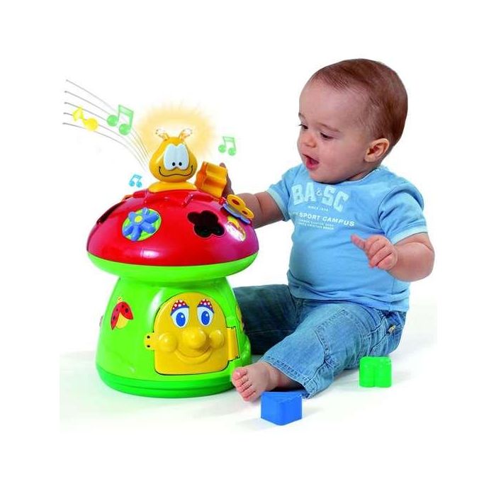 Molto Seta Jirafa de Actividades con Bloques, Música, Sonidos y Formas 40 cm 3