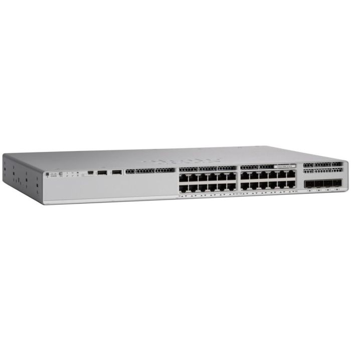 Cisco C9200L-24PXG-4X-A Switch Gestionado PoE 24 Puertos 1G con 8 Puertos 10G SFP+