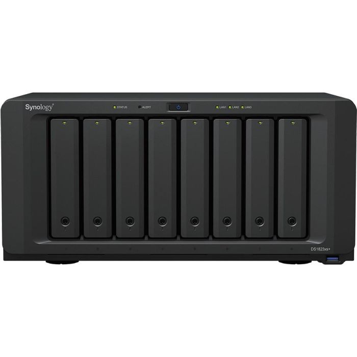 Synology DS1823xs+ NAS DiskStation 8 Bahías 3.5"/2.5" 8GB DDR4 AMD Ryzen V1780B 10GbE Torre Empresas. Almacenamiento Escalable y Seguro. 1 Synology DS1823xs+ NAS DiskStation 8 Bahías 3.5"/2.5" 8GB DDR4 AMD Ryzen V1780B 10GbE Torre Empresas. Almacenamiento Escalable y Seguro. 1