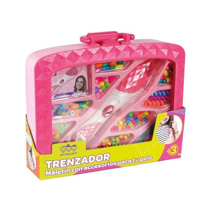Trenzador para pelo con accesorios en maletin 30x24 cm 5 Trenzador para pelo con accesorios en maletin 30x24 cm 5