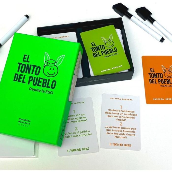 GDM Juego Mesa El Tonto Del Pueblo - Demuestra lo que has aprendido en la ESO 1 GDM Juego Mesa El Tonto Del Pueblo - Demuestra lo que has aprendido en la ESO 1