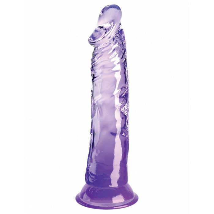Consolador Realista Pipedream King Cock Clear TPE Morado 0 Consolador Realista Pipedream King Cock Clear TPE Morado 0