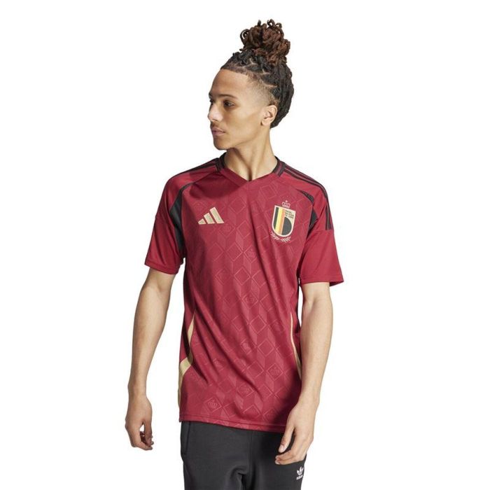 Camiseta de Fútbol de Manga Corta Hombre Adidas Belgium 24/25 Home S 5