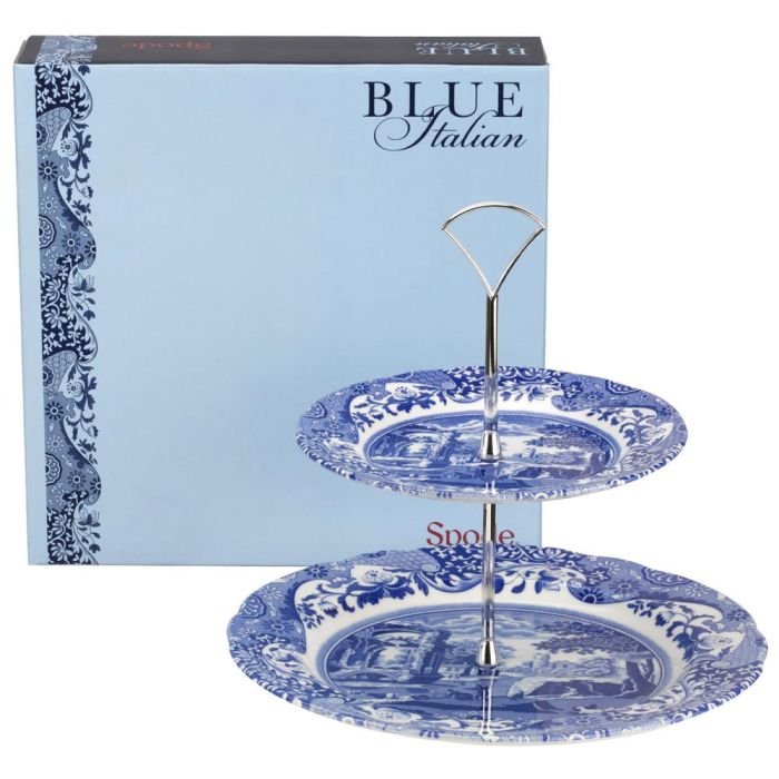 Spode Pastelera 2 Pisos Blue Italian 27-19 cm 3
