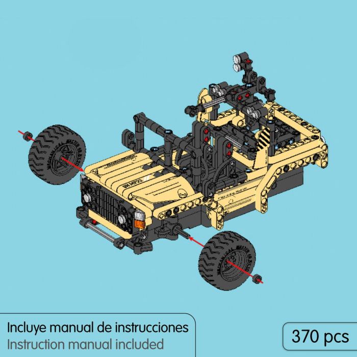 Juego de Construcción IM Master 370 Piezas 4 Juego de Construcción IM Master 370 Piezas 4