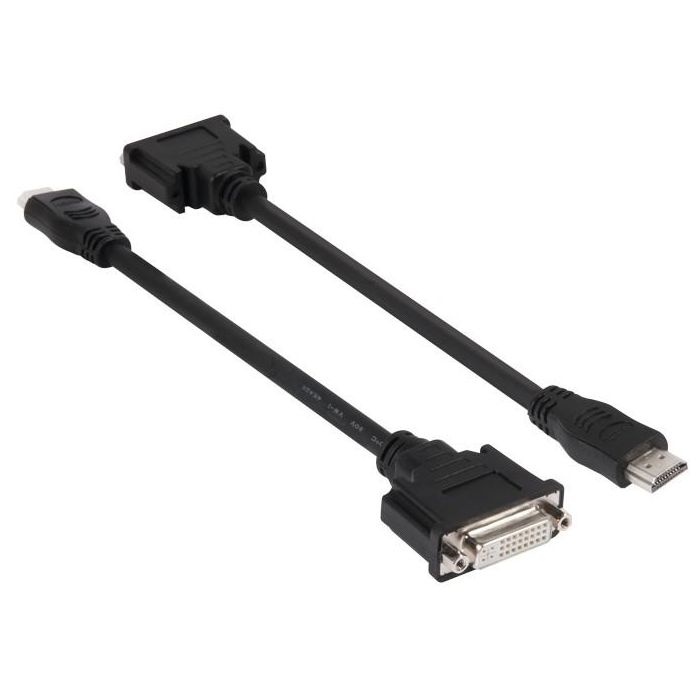 Club 3D Adaptador HDMI a DVI Single Link, 0.40m, Conector Macho a Hembra, Resolución 1920x1200 Píxeles, Negro 3 Club 3D Adaptador HDMI a DVI Single Link, 0.40m, Conector Macho a Hembra, Resolución 1920x1200 Píxeles, Negro 3