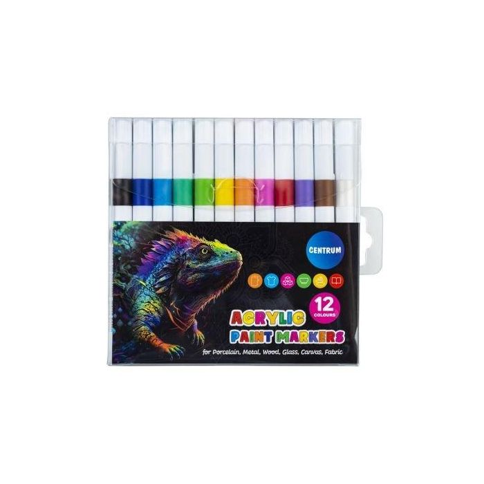 Rotulador Acrilico Centrum Caja De 12
