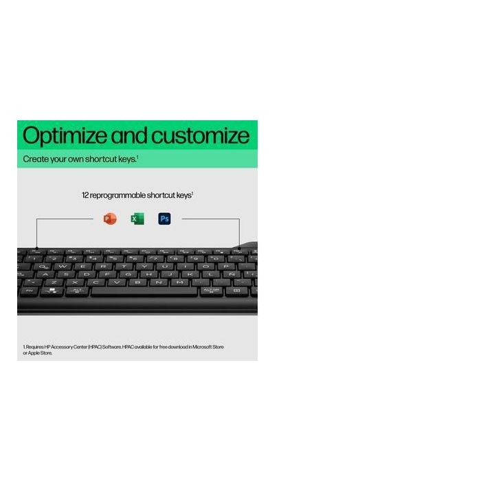 HP Compact Bluetooth keyboard supporting up to three devices, full numpad, 24-month battery life, spill-resistant design. 7 HP Compact Bluetooth keyboard supporting up to three devices, full numpad, 24-month battery life, spill-resistant design. 7