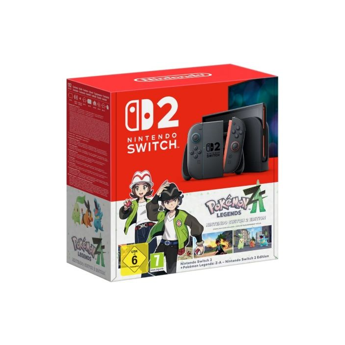 Nintendo Switch 2/ Incluye Código Juego Leyendas Pokémon: Z-A â Nintendo Switch 2 Edition 0 Nintendo Switch 2/ Incluye Código Juego Leyendas Pokémon: Z-A â Nintendo Switch 2 Edition 0