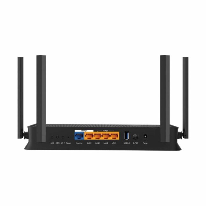 TP-Link Archer BE3600 Router Wi-Fi 7 Inalámbrico Doble Banda 2.4/5GHz 2.5 Gigabit Ethernet 2882 Mbps MU-MIMO USB Negro 25