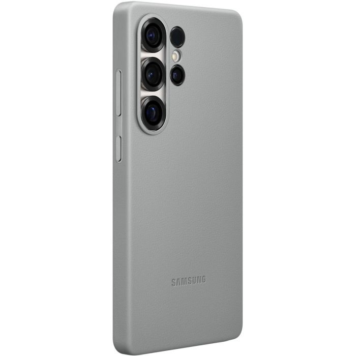 Samsung EF-VS938 Funda Kindsuit para Galaxy S25 Ultra, Protección contra Caídas y Rayones, Imitación Piel, Gris 3