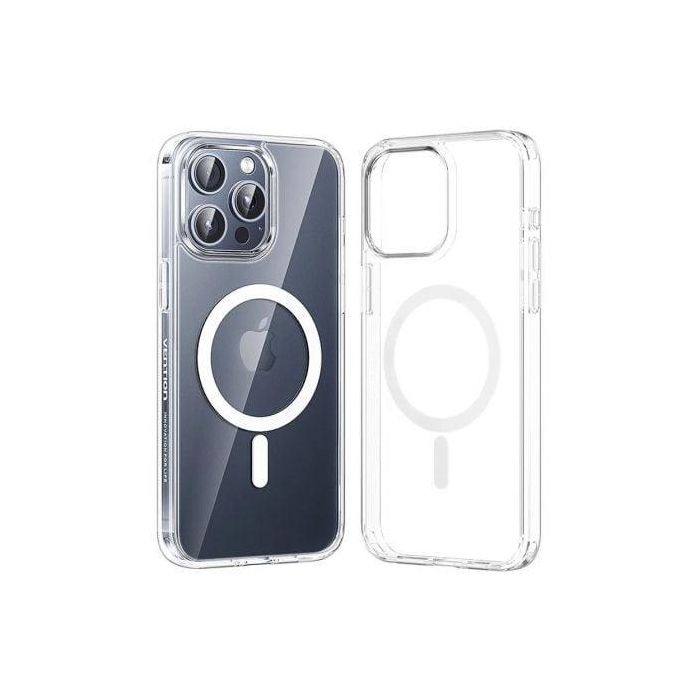 Vention KUCT0-20 Funda Protectora Concise Impact de TPU suave Transparente Totalmente compatible con MagSafe para iPhone 15 Plus Vention KUCT0-20 Funda Protectora Concise Impact de TPU suave Transparente Totalmente compatible con MagSafe para iPhone 15 Plus