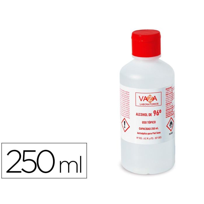 Alcohol Kelsia Vaza De 96º Bote De 250 mL Alcohol Kelsia Vaza De 96º Bote De 250 mL