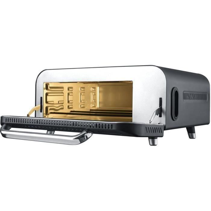Horno para pizza - LITTLE BALANCE - 8733 - Pizza Revolution'air - 2000 W - 18 L - Negro 3 Horno para pizza - LITTLE BALANCE - 8733 - Pizza Revolution'air - 2000 W - 18 L - Negro 3