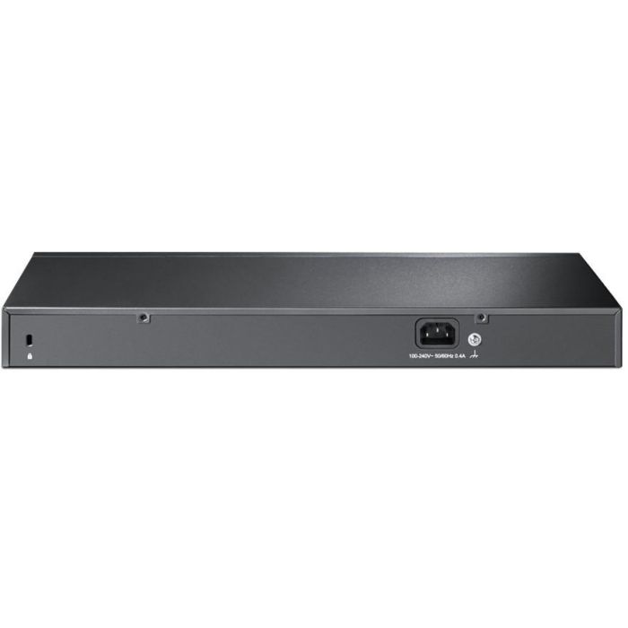 TP-Link TL-SL1218MP Switch PoE No Administrado 16 Puertos PoE+ Gigabit, 192W, Alcance Extendido 250m para Vigilancia IP, Rack 1U Negro 2