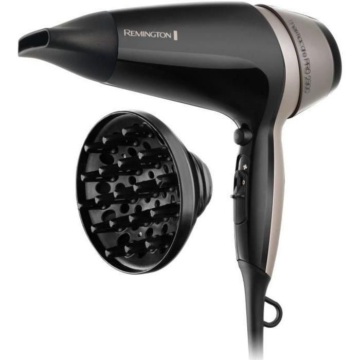 REMINGTON D5715 Secador de pelo iónico Thermacare profesional 2300 W, parrilla de cerámica, calor homogéneo REMINGTON D5715 Secador de pelo iónico Thermacare profesional 2300 W, parrilla de cerámica, calor homogéneo