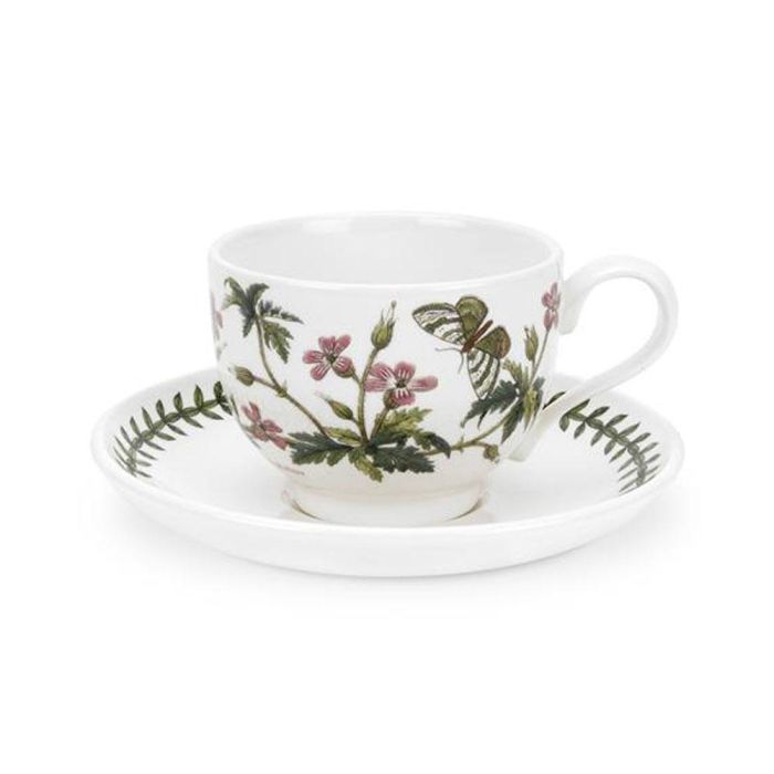 Portmeirion Taza de Té con Plato 200 ml Botanic Garden (6 Unidades) 3