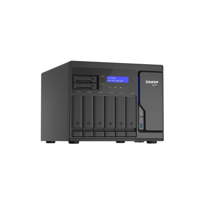 QNAP TS-h886 NAS Torre Ethernet Negro D-1602 2