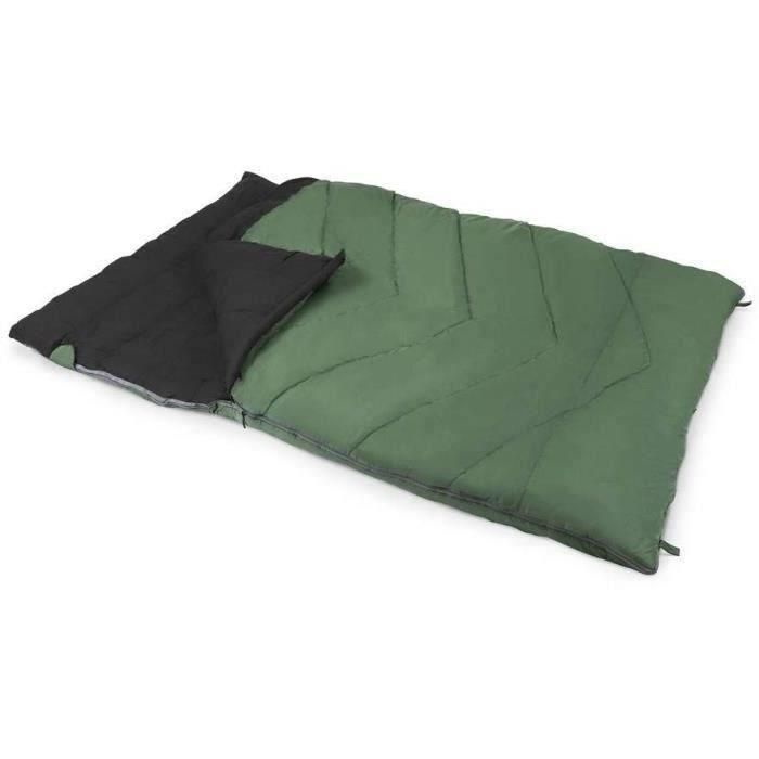 Kampa KAM5056446100052 Saco de Dormir Doble Verde 12 para 2 Personas, 2.25x1.5m, Rojo Kampa KAM5056446100052 Saco de Dormir Doble Verde 12 para 2 Personas, 2.25x1.5m, Rojo